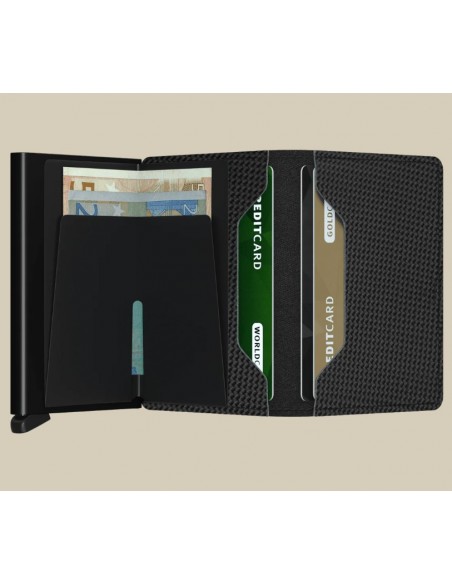 Slimwallet Carbon Black