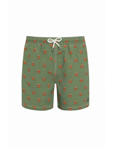 Bañador Kiff-Kiff Beetles Verde