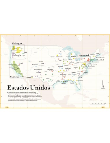 La carta de vinos, por favor: Atlas de las regiones vinícolas del mundo