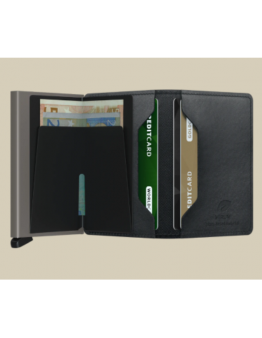 Slimwallet Mirum Plant-Blased Black