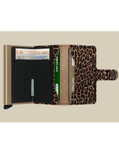 Miniwallet Leo Beige