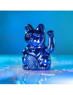 Lucky Cat Cosmic Edition Earth - Shiny Blue 2