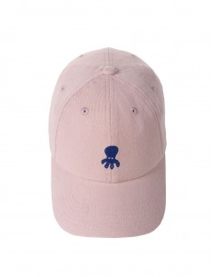 Gorra ELPULPO Lavado Logo Rosa Bebé