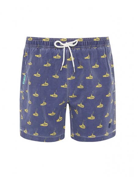 Bañador Kiff-Kiff Yellow Submarine Marino