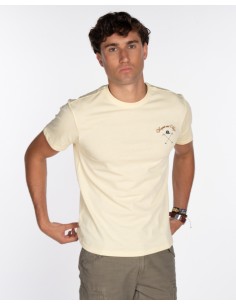 CAMISETA SHORELINE CLASSIC LIGHT YELLOW