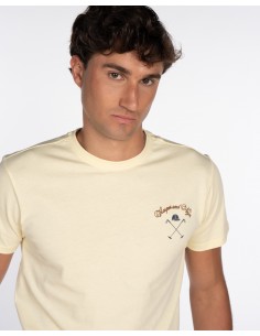 CAMISETA SHORELINE CLASSIC LIGHT YELLOW 2