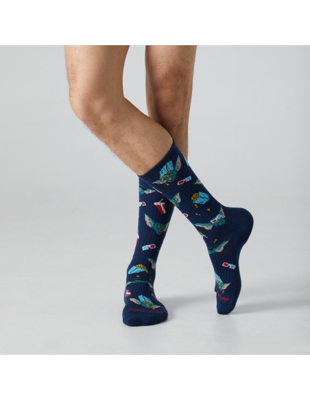 CALCETINES ATHLETIC STRIPE PARTIES