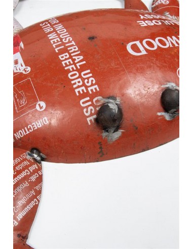 CANGREJO METAL RECICLADO L:69CM