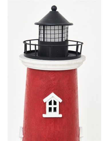 FARO DE RESINA CON LED, Ø:15cm H:46cm