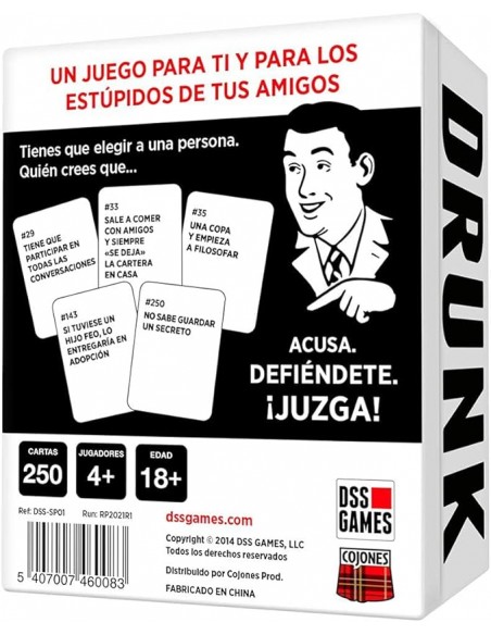 Drunk, stoned or stupid- Juego de Mesa