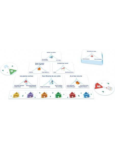Izquierda Derecha, el dilema- Juego de Mesa