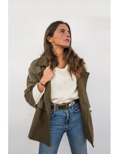 Cinturón Latch - Green Velvet