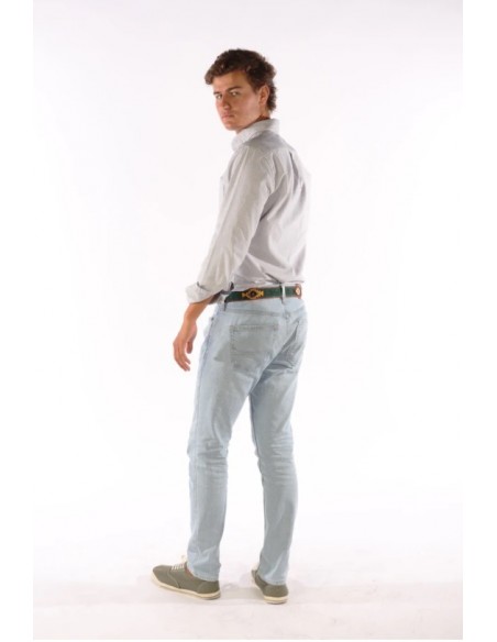 Cinturón Latch - Green Velvet