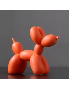 Figura Perro Globo Naranja