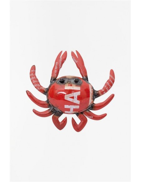 Cangrejo de metal reciclado