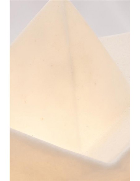 Lámpara barco de papel Grande L: 40 cm - W: 14 cm - H: 16,5 cm