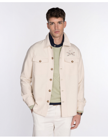 SOBRECAMISA SKULL LIGHT CAMEL