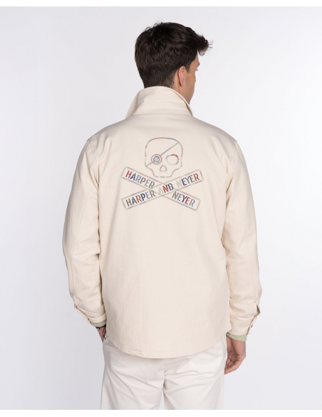 SOBRECAMISA SKULL LIGHT CAMEL