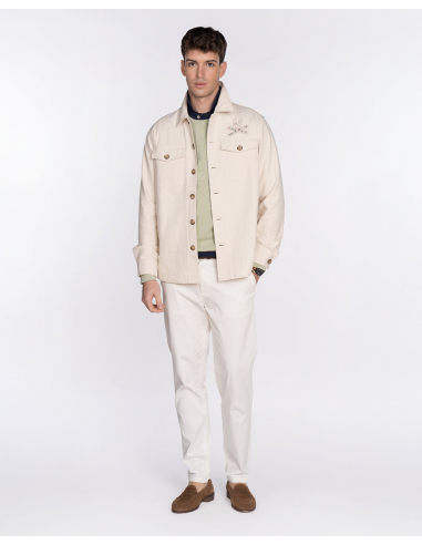 SOBRECAMISA SKULL LIGHT CAMEL