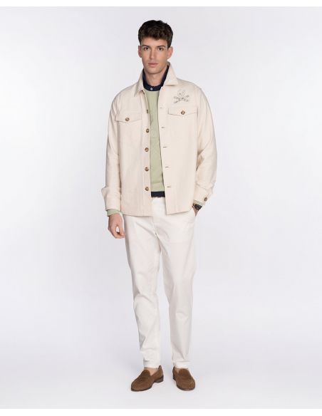 SOBRECAMISA SKULL LIGHT CAMEL