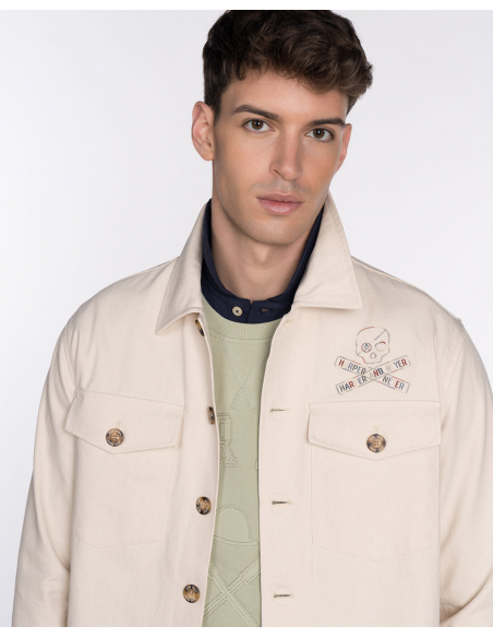 SOBRECAMISA SKULL LIGHT CAMEL