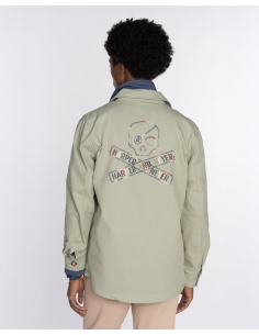 SOBRECAMISA SKULL MILITARY LIGHT 2