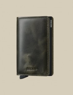 Slimwallet Vintage Olive-Black