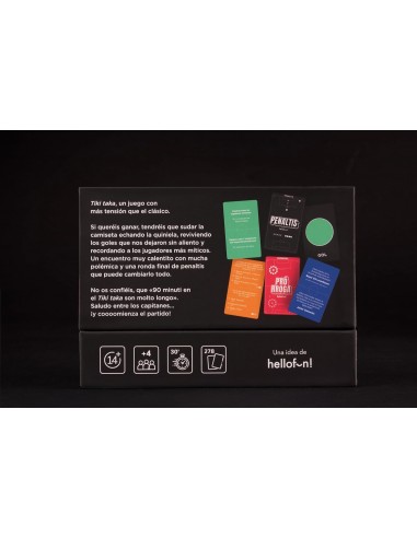 Tiki Taka, El Juego de fútbol definitivo- Juego de Mesa