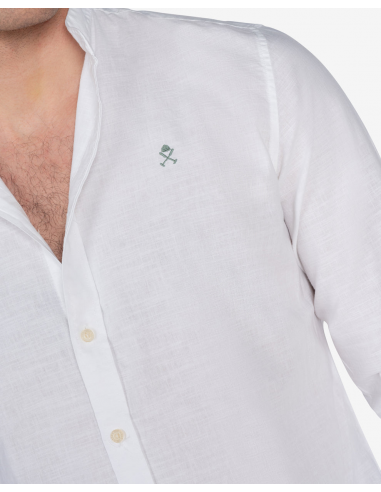 CAMISA LINO NAVY SEAL WHITE