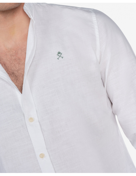 CAMISA LINO NAVY SEAL WHITE