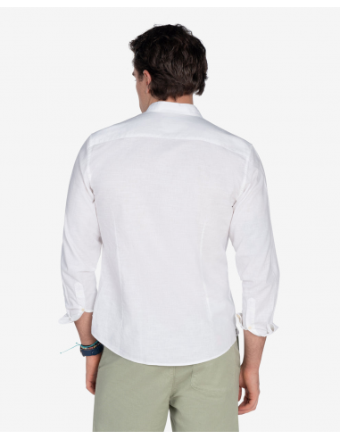 CAMISA LINO NAVY SEAL WHITE