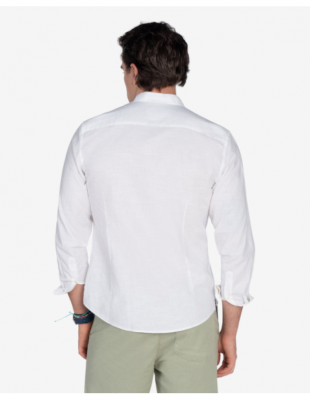 CAMISA LINO NAVY SEAL WHITE