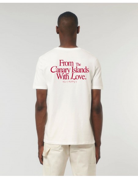 Camiseta HOLY LOVE WHITE PINK Holy Monkey