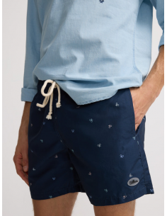 Bañador miniraquetas colores azul marino 2