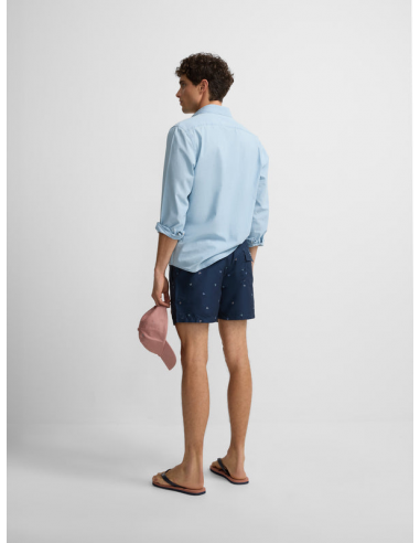 Bañador miniraquetas colores azul marino