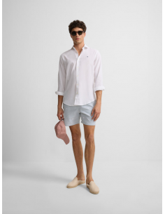 Bañador rayas verde medio