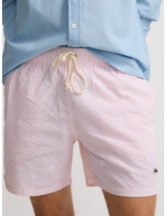 Bañador rayas rosa 2