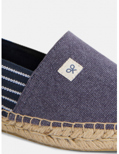 Alpargata naútica fantasía azul marino 2