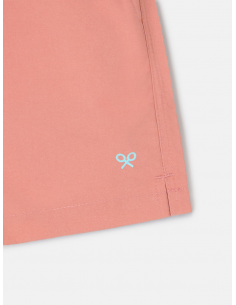 Bañador liso coral 2