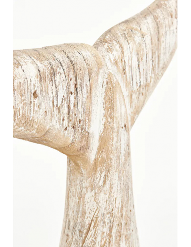Cola de ballena de madera grande L: 29 cm - H: 50 cm