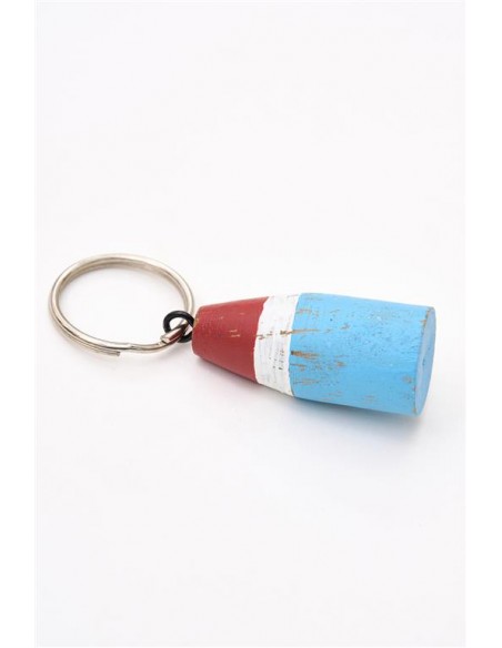 Llavero boya corcho