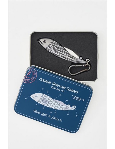 Navaja con forma de pez