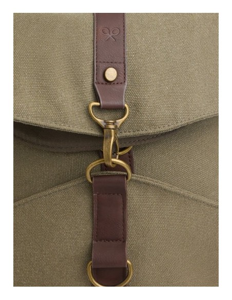 Mochila ajustable verde