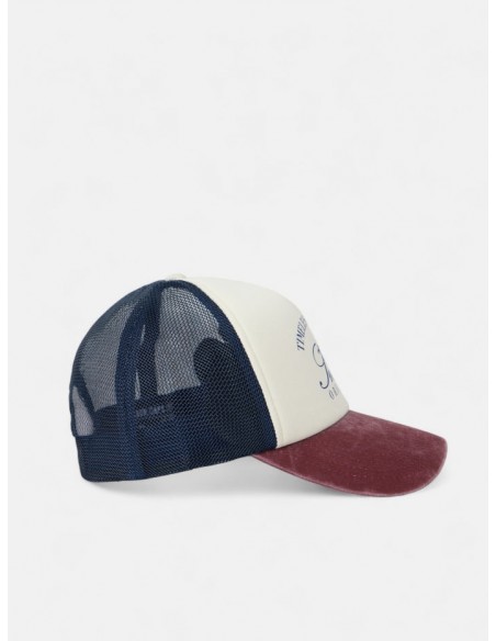 Gorra trucker original burdeos