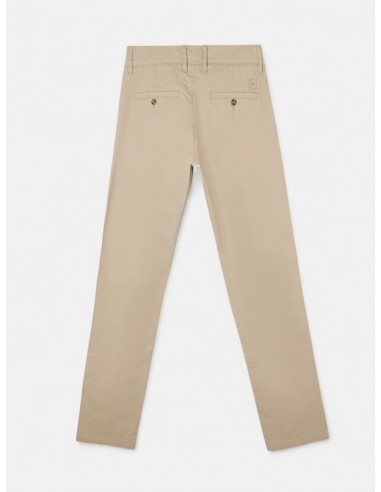 Pantalon chino casual beige