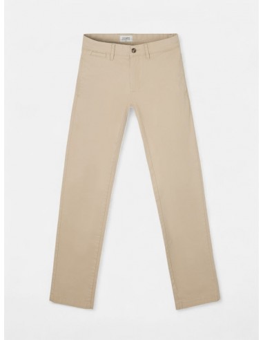 Pantalon chino casual beige