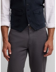 Pantalon chino casual gris oscuro 2