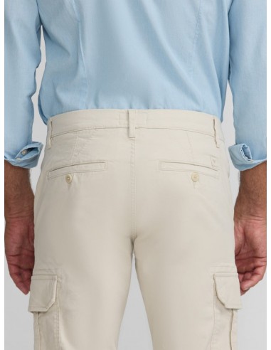 Pantalon cargo casual piedra