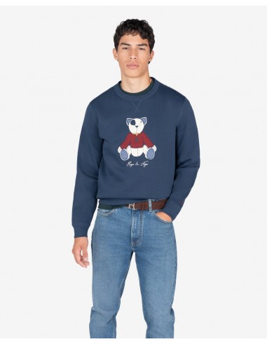 SUDADERA TEDDY NAVY BLUE