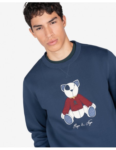 SUDADERA TEDDY NAVY BLUE